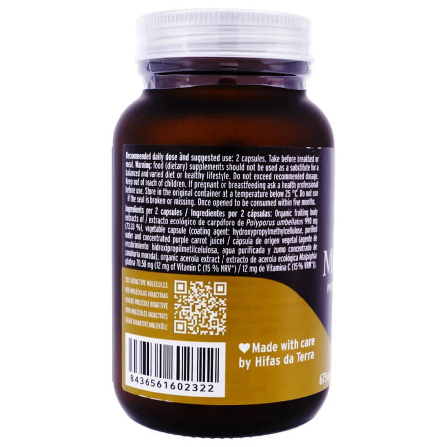 HIFAS DA TERRA MICO-POLYPOR 70 CAPSULES