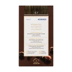 KORRES ARGANÖL-HAARFARBE 6.1 ASCH-DUNKELBLOND