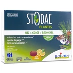 Pastillas STODAL para la nariz, la garganta y los bronquios, con sabor a limón, 36 pastillas