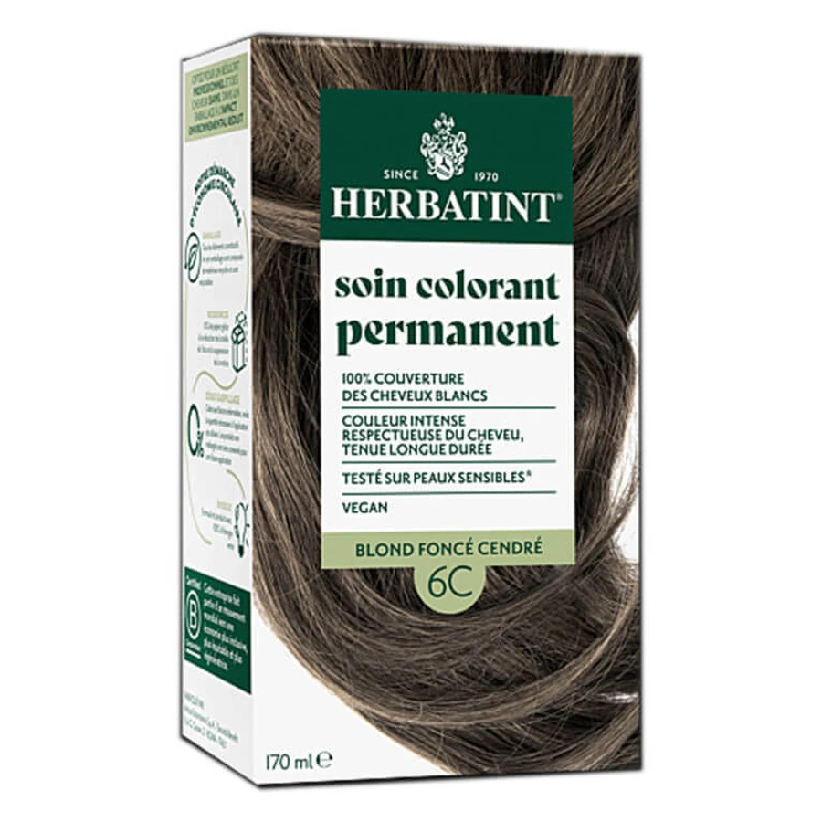 HERBATINT DONKER ASBLOND HAARKLEURMIDDEL 6C 170 ML
