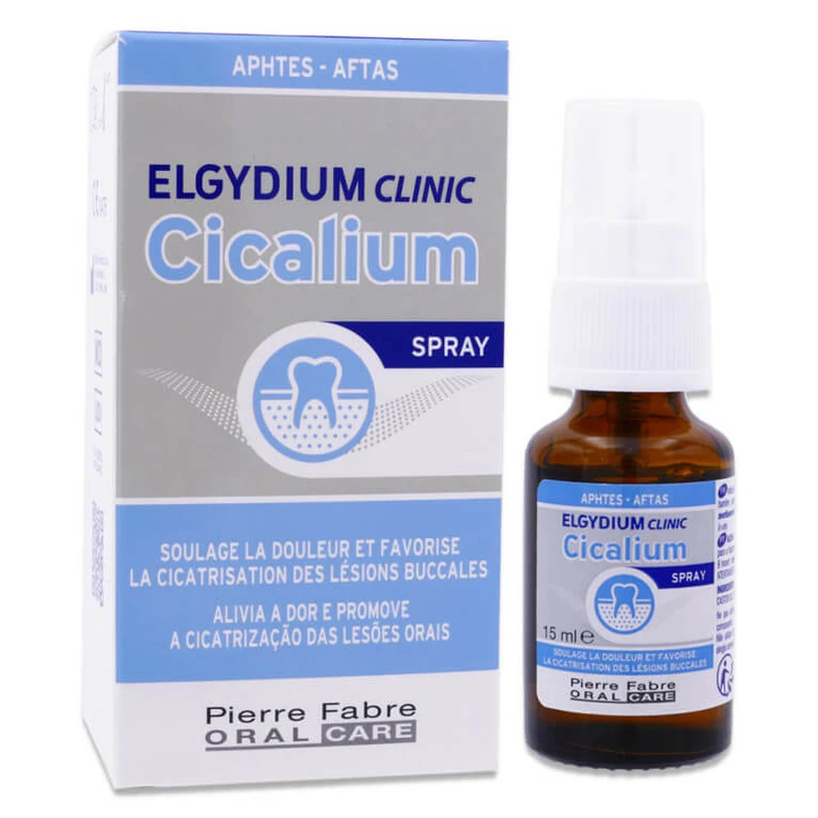 ELGYDIUM CLINIC CICALIUM – SPRAY NA OWRAŻENIA JĘZYKA 15 ML: ceny i cechy