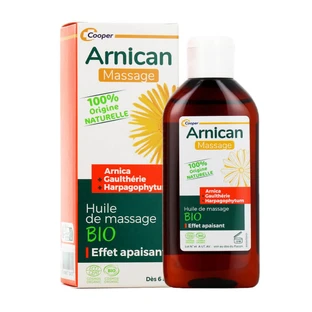 ACEITE DE MASAJE ECOLÓGICO ARNICAN CON EFECTOS CALMANTES, 100 ML