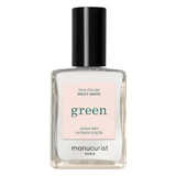 MANUCURIST GRÜNER, MILCHIG-WEISSER NAGELLACK 15 ML