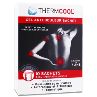 THERMCOOL PIJNSTILLENDE GEL, 10 ZAKJES VAN 5 ML