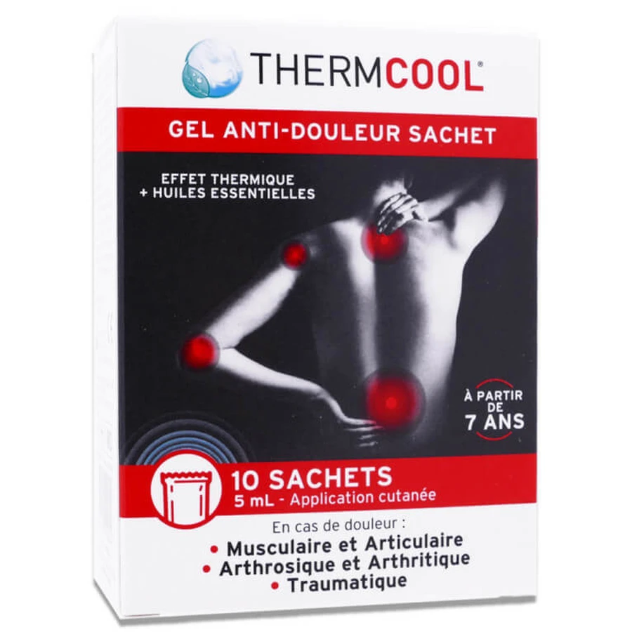 THERMCOOL PIJNSTILLENDE GEL, 10 ZAKJES VAN 5 ML