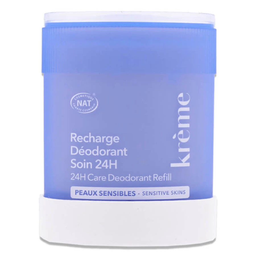 CREMĂ DEODORANTĂ REÎNCĂRCABILĂ CU ACȚIUNE DE 24 DE ORE PENTRU PIELE SENSIBILĂ 50 G