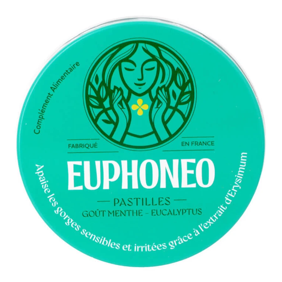 EUPHONEO 50 Lutschtabletten mit Minz-Eukalyptus-Geschmack