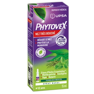 UPSA PHYTOVEX BEI STARKER NASALER VERSTOPFUNG – NASENSPRAY 15 ML