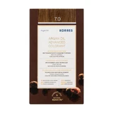 KORRES PERMANENT HAIR COLOR WITH ARGAN OIL, BLONDE 7.0