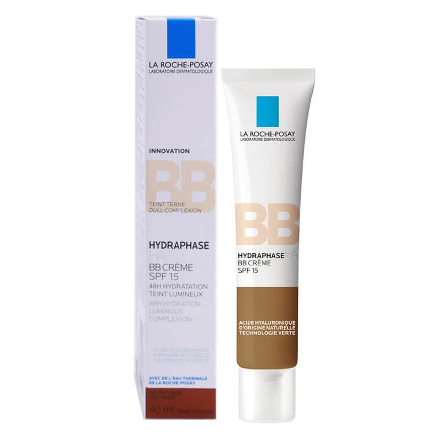 LA ROCHE-POSAY HYDRAPHASE BB CREAM SPF 15, DARK SHADE, 40 ML