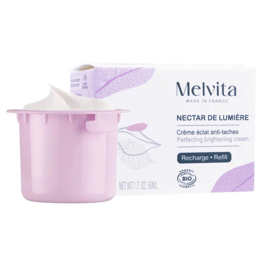 MELVITA ORGANIC RECHARGE CREMA RADIANTE PARA LA PIEL CONTRA LAS MANCHAS OSCURAS 50 ML