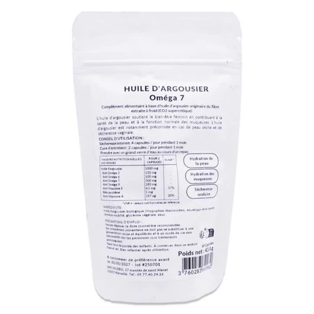 VALEBIO Sanddornöl Omega 7, 60 Kapseln