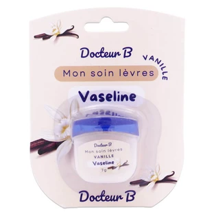 DOCTEUR B VASELINE VANILLA LIP BALM 7G