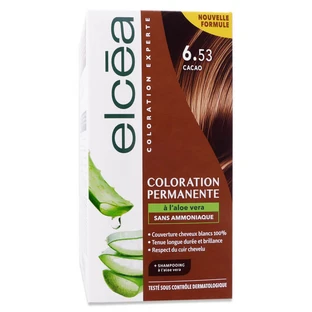 ELCEA TINTURA PERMANENTE ALOE VERA E CACAO N. 6.53