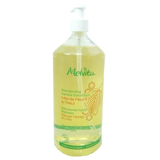 CHAMPÚ FAMILIAR MELVITA CON MIEL DE FLORES Y TILO, 1 L