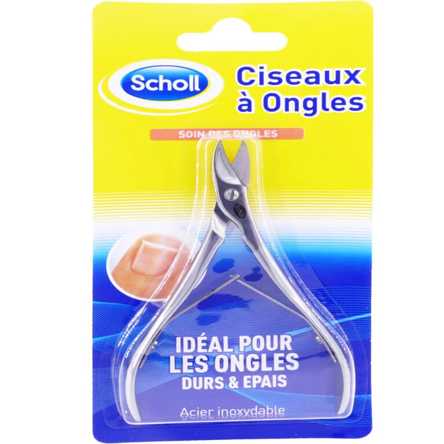 SCHOLL STAINLESS STEEL NAIL SCISSORS
