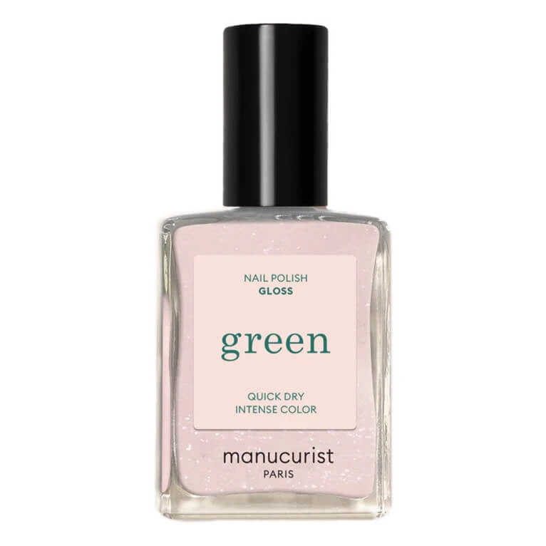 MANUCURIST GREEN GLOSS NAIL POLISH NEW 15ML