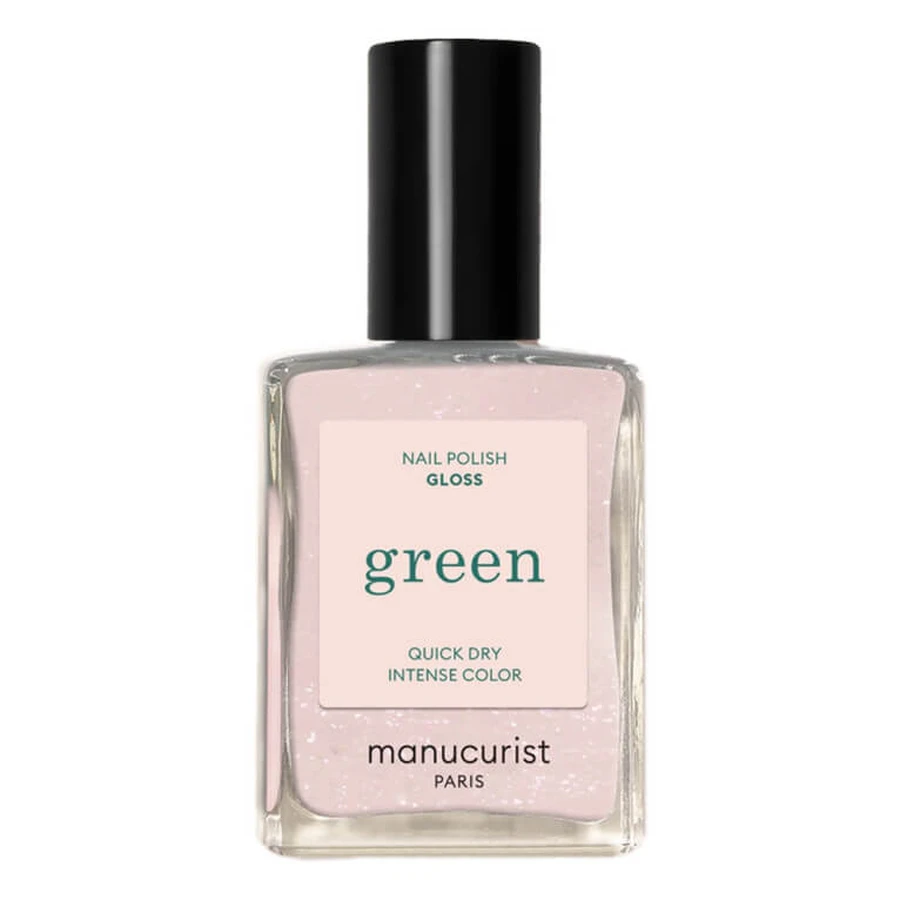 MANUCURIST GREEN GLOSS NAIL POLISH NEW 15ML