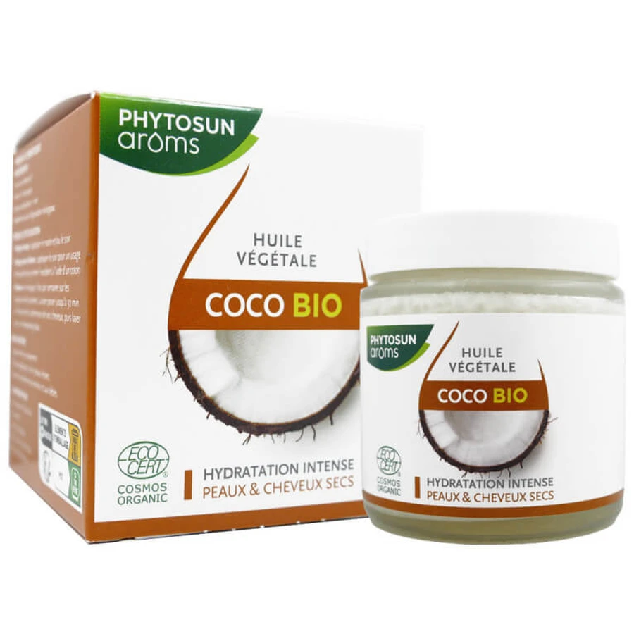 PHYTOSUN AROMS ORGANIC COCONUT VEGETABLE OIL 100ML