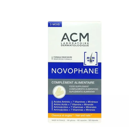 ACM NOVOPHANE HAIR AND NAILS 180 CAPSULES
