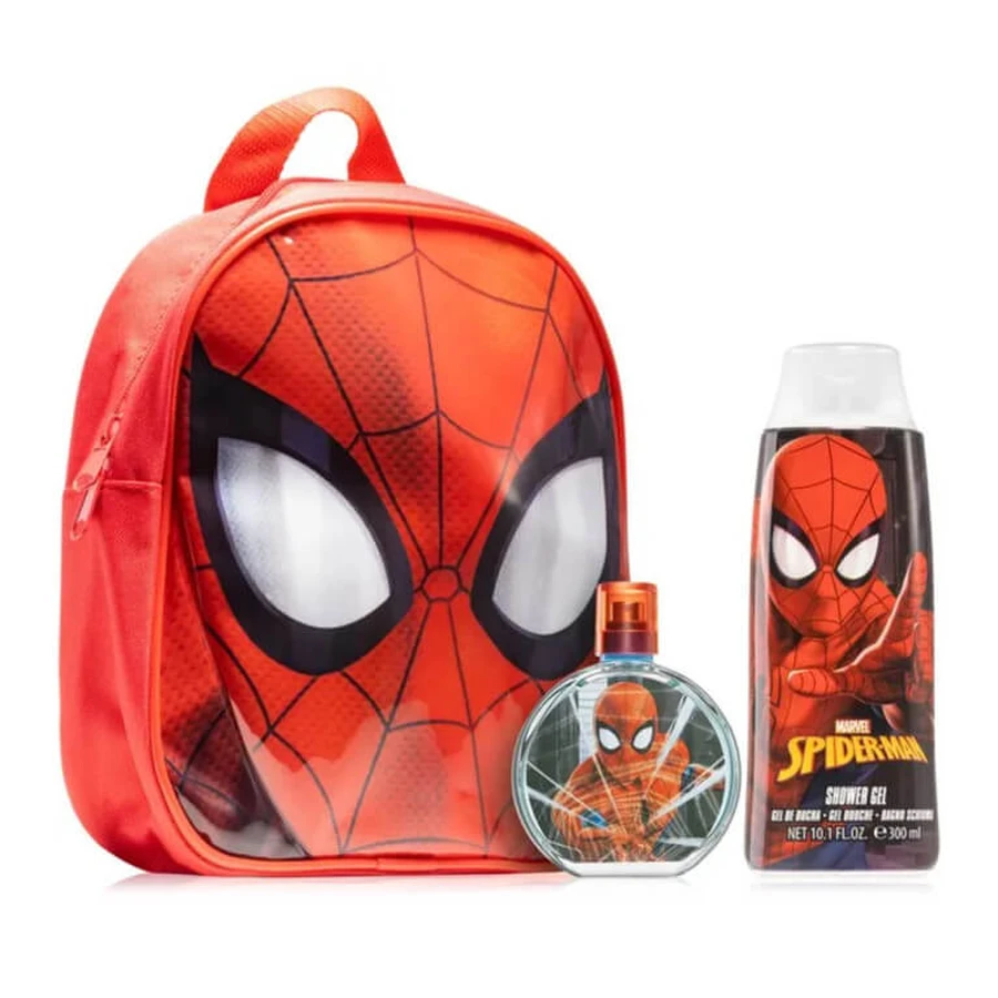 AGETI SAC A DOS SPIDERMAN + EAU DE TOILETTE 50ML + GEL DOUCHE 300ML