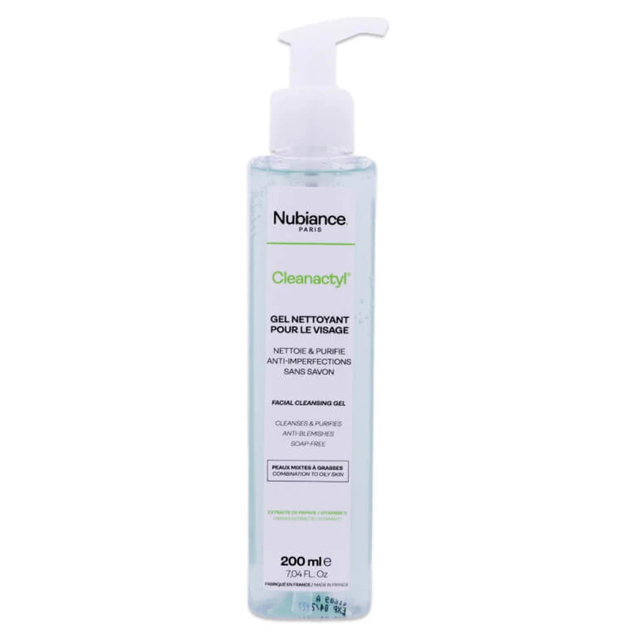 NUBIANCE CLEANACTYL FACE CLEANSING GEL 200ML
