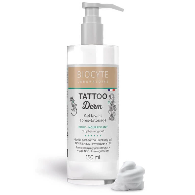 BIOCYTE TATTOO DERM AFTER-TATTOO CLEANSING GEL 150ML