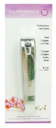 FILARMONICA NAGELKNIPPER MIT FEILE, 8 CM