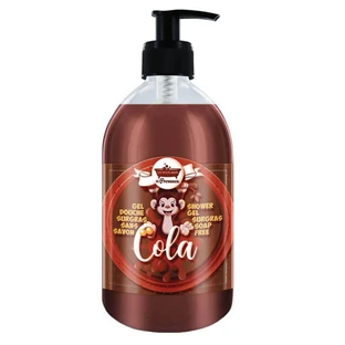 LES PETITS BAINS DE PROVENCE: GEL DE DUCHA SIN JABÓN PARA NIÑOS, SABOR A COLA, 500 ML