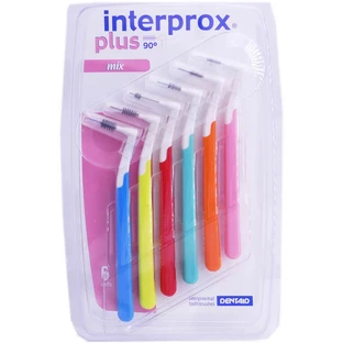 INTERPROX PLUS GEMENGDE INTERDENTALE BORSTELTJES, 6-PACK