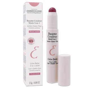 EMBRYOLISSE 3-IN-1 COLOR BALM STICK, NUDE PINK, 2,5 g