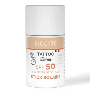BIOCYTE TATTOO DERM PROTECTOR SOLAR EN BARRA SPF 50 15 g