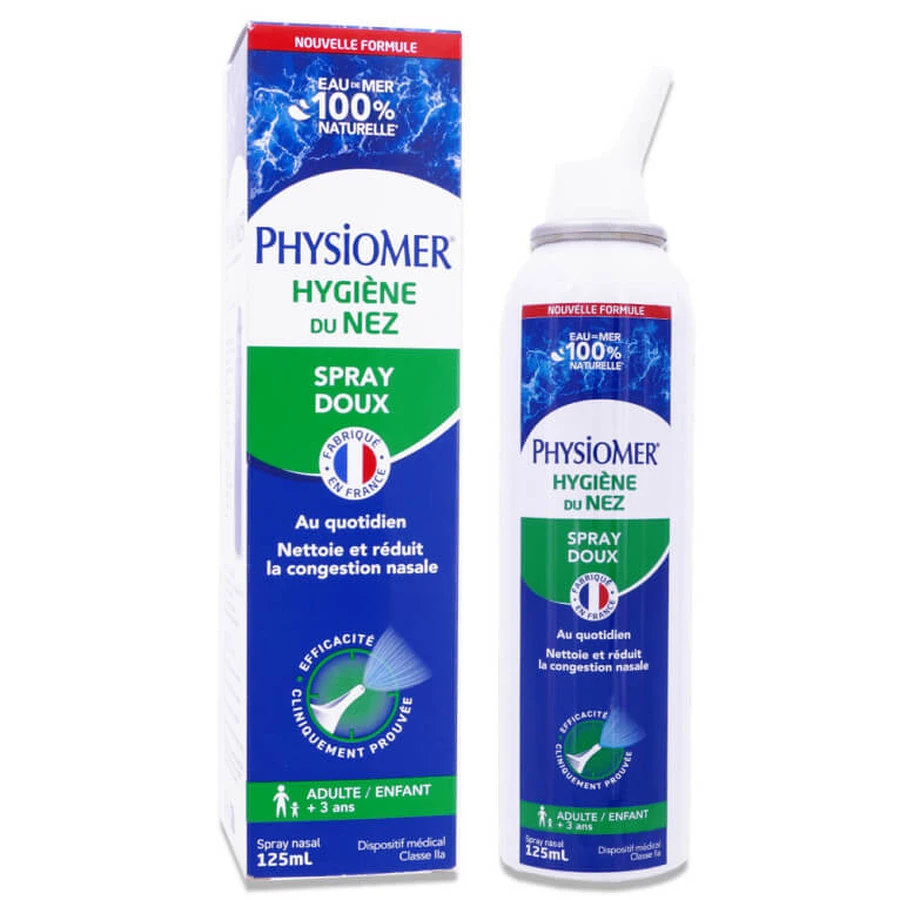 PHYSIOMER SPRAY PARA LA HIGIENE NASAL SUAVE 125 ML