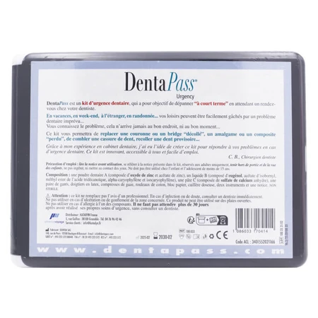 DENTA PASS - KIT DI PRIMO SOCCORSO ODONTOIATRICO