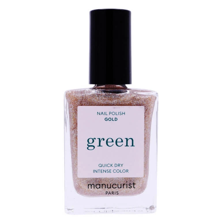 MANUCURIST GREEN GOLD NAIL POLISH 15ML