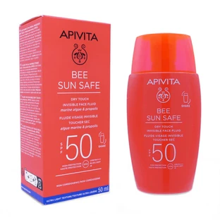APIVITA BEE SUN SAFE ULTRA-LIGHT INVISIBLE LOTION SPF 50 50 ML