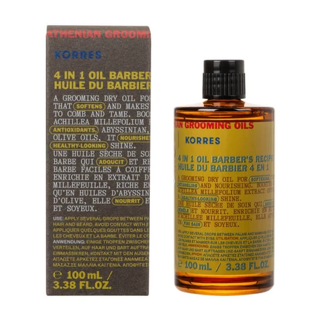 KORRES 4-IN-1-BARBERÖL FÜR MÄNNER 100 ML