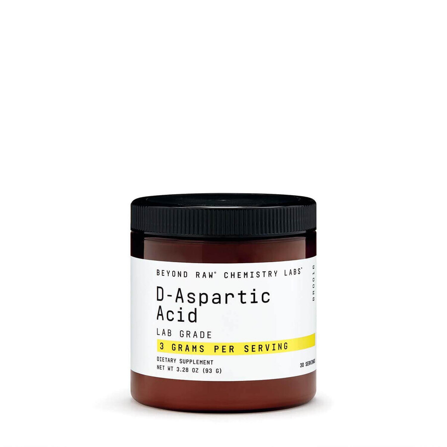 Buy Beyond Raw Chemistry Labs D-aspartic Acid, 93g Beyond Raw Chemistry Labs D-aspartic Acid, 93g