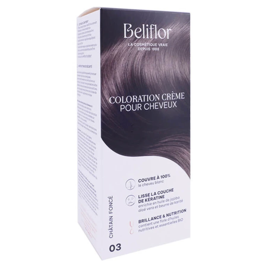 BELIFLOR HAARFARBCREME 03 DUNKELBRAUN 120 ML