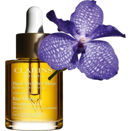 ACEITE DE ORQUÍDEA AZUL DE CLARINS: HIDRATA Y RECUPERA LA LUMINOSIDAD, 30 ML