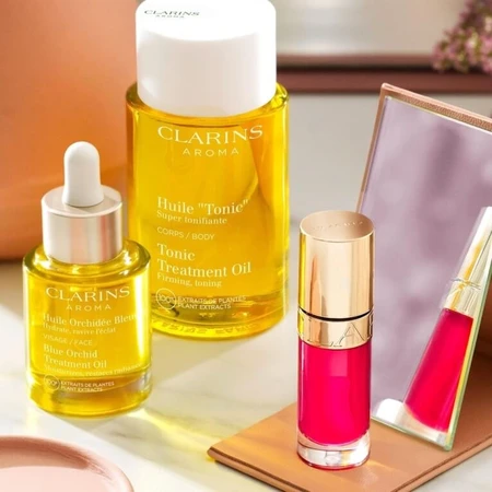 ACEITE DE ORQUÍDEA AZUL DE CLARINS: HIDRATA Y RECUPERA LA LUMINOSIDAD, 30 ML