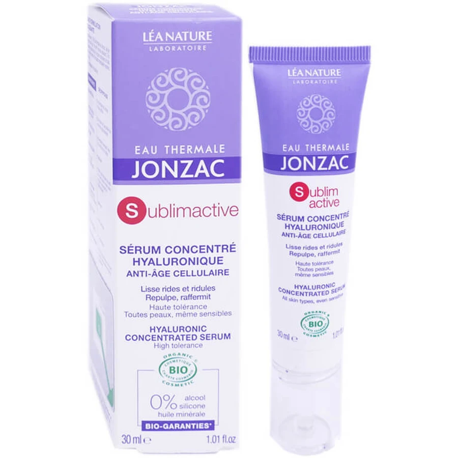 JONZAC SUBLIMACTIVE HYALURONZUUR-CONCENTRAATSERUM 30 ML BIOLOGISCH