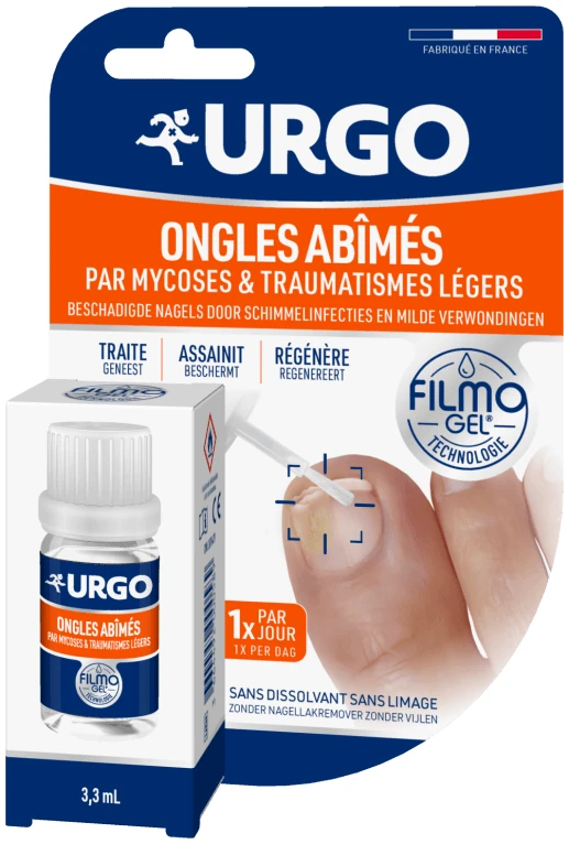 URGO FOR NAILS DAMAGED BY FUNGAL INFECTIONS & INJURIES 3.3ML