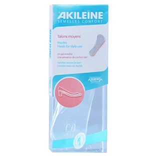 AKILEINE COMFORT-INLEGGERS VOOR SCHOENEN MET EEN GEMIDDELDE HAK