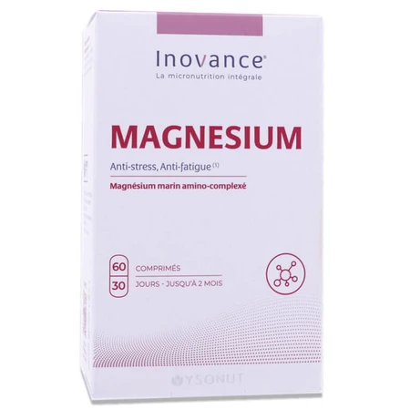 YSONUT INOVANCE MAGNESIO, CAJA DE 60 COMPRIMIDOS