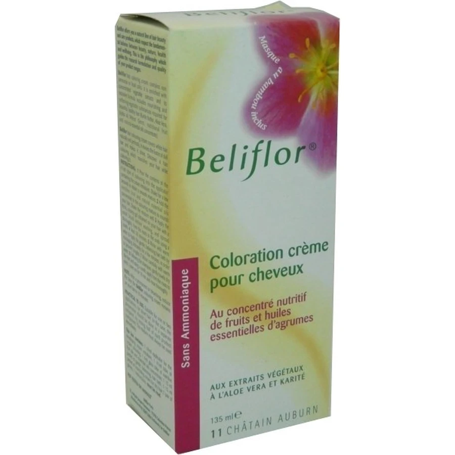 BELIFLOR HAIR COLOR CREAM 11 AUBURN BROWN 120 ML