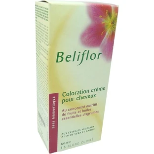 BELIFLOR HAIR COLOR CREAM 15 COPPER BLONDE 120 ML