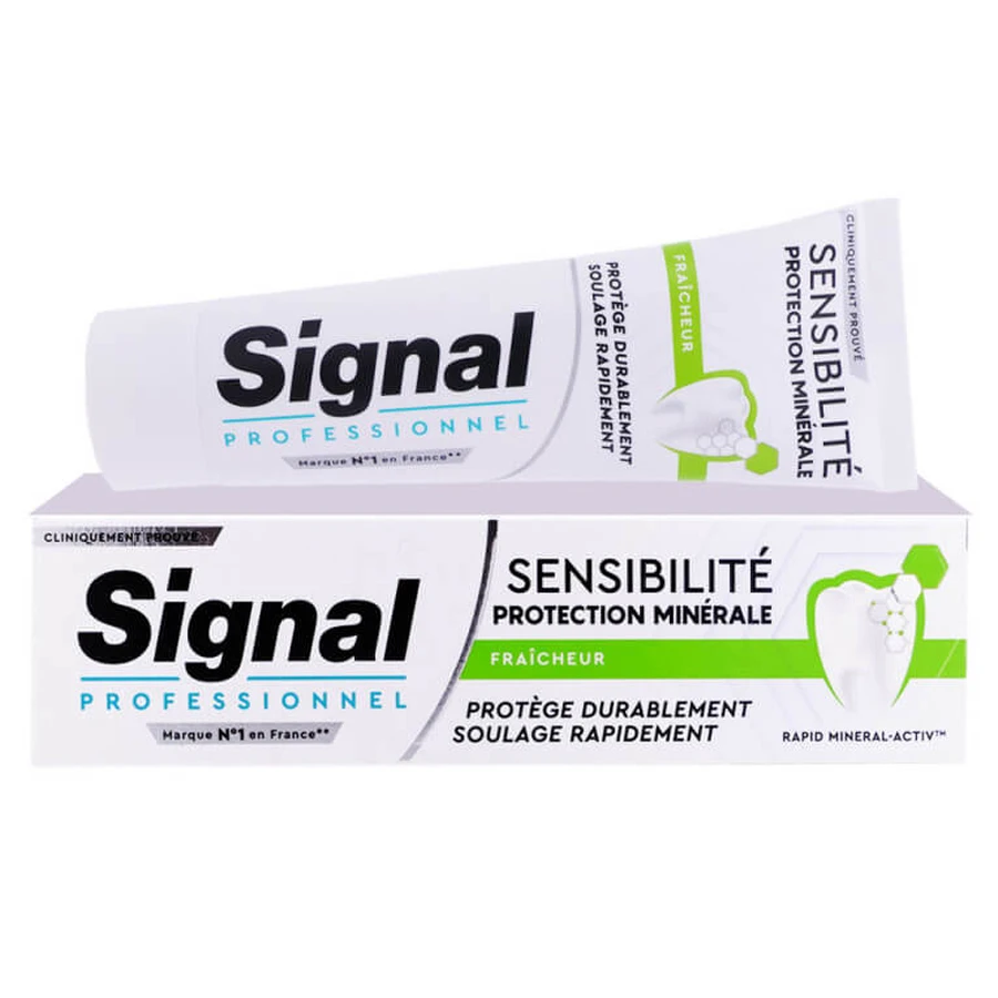 SIGNAL TANDPASTA VOOR GEVOELIGE TANDEN & FRISHEID 75 ML