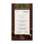 KORRES PERMANENT HAIR COLOR WITH ARGAN OIL, ASH BLONDE 7.1
