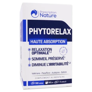 FITORELAX DE VENTA CON RECETA MÉDICA, DE ALTA ABSORCIÓN, 180 COMPRIMIDOS